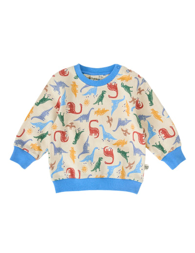 Goldie & Ace - Dino-Mite Relaxed Terry Sweater Jumper Goldie & Ace 