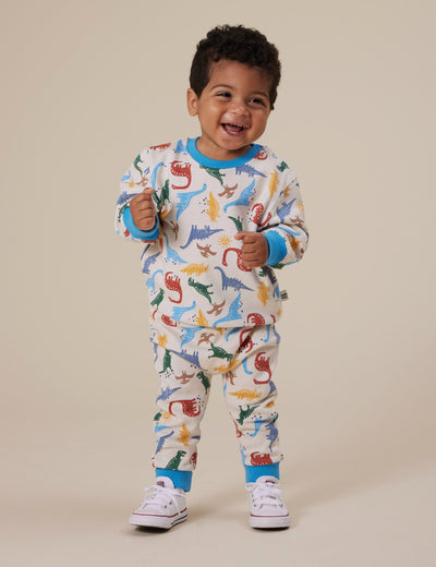 Goldie & Ace - Dino-Mite Terry Sweatpants Trackpants Goldie & Ace 