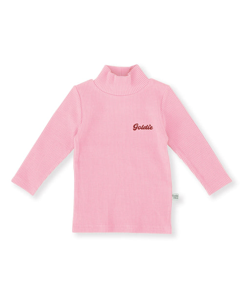 Goldie & Ace - Embroidered Rib Skivvy | Sweet Pea
