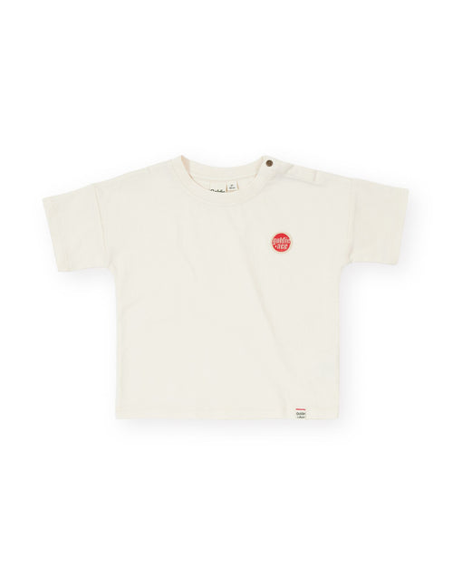 Goldie & Ace - Essential Logo T-Shirt | Antique White