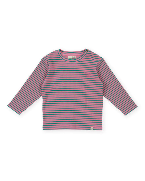 Goldie & Ace - Essential Stripe Rib Top | Pink