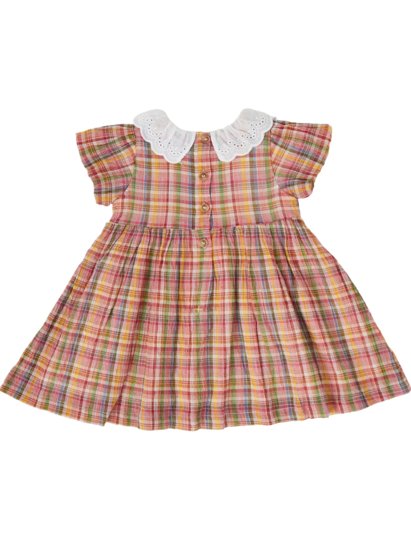 Goldie & Ace - Flo Smocked Dress Short Sleeve Dress Goldie & Ace 