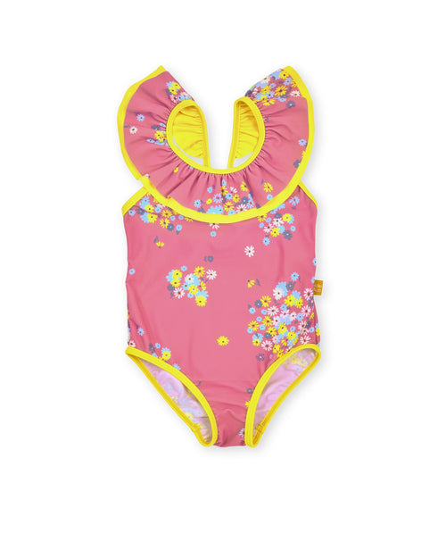 Goldie & Ace - Floral Frill Collar Swimsuit