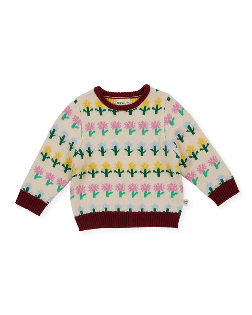 Goldie & Ace - Flower Garden Knit Jumper