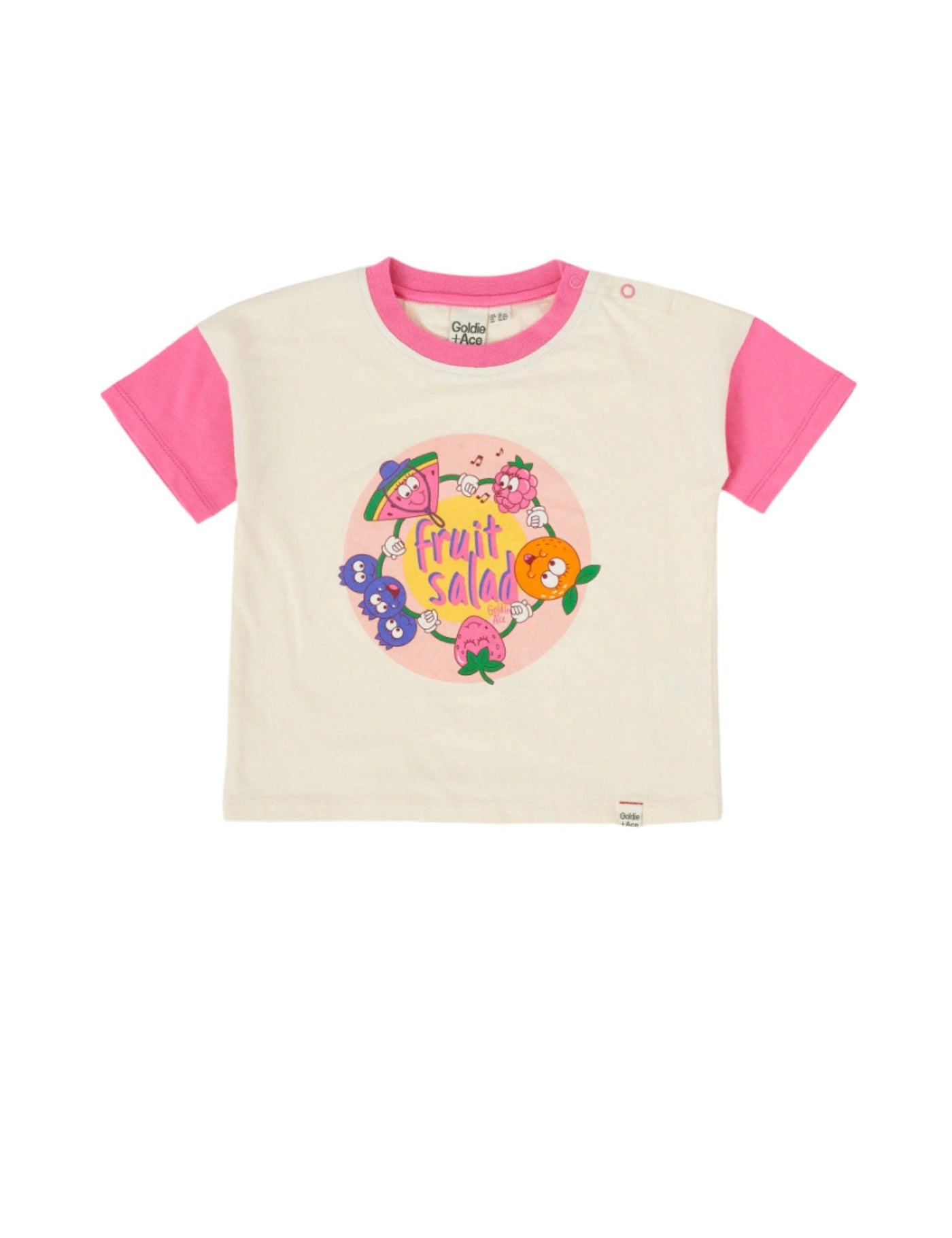 Goldie & Ace - Fruit Salad Friends T-Shirt Short Sleeve T-Shirt Goldie & Ace 