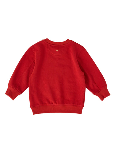 Goldie & Ace - Goldie Crew Embroidered Sweater Jumper Goldie & Ace 