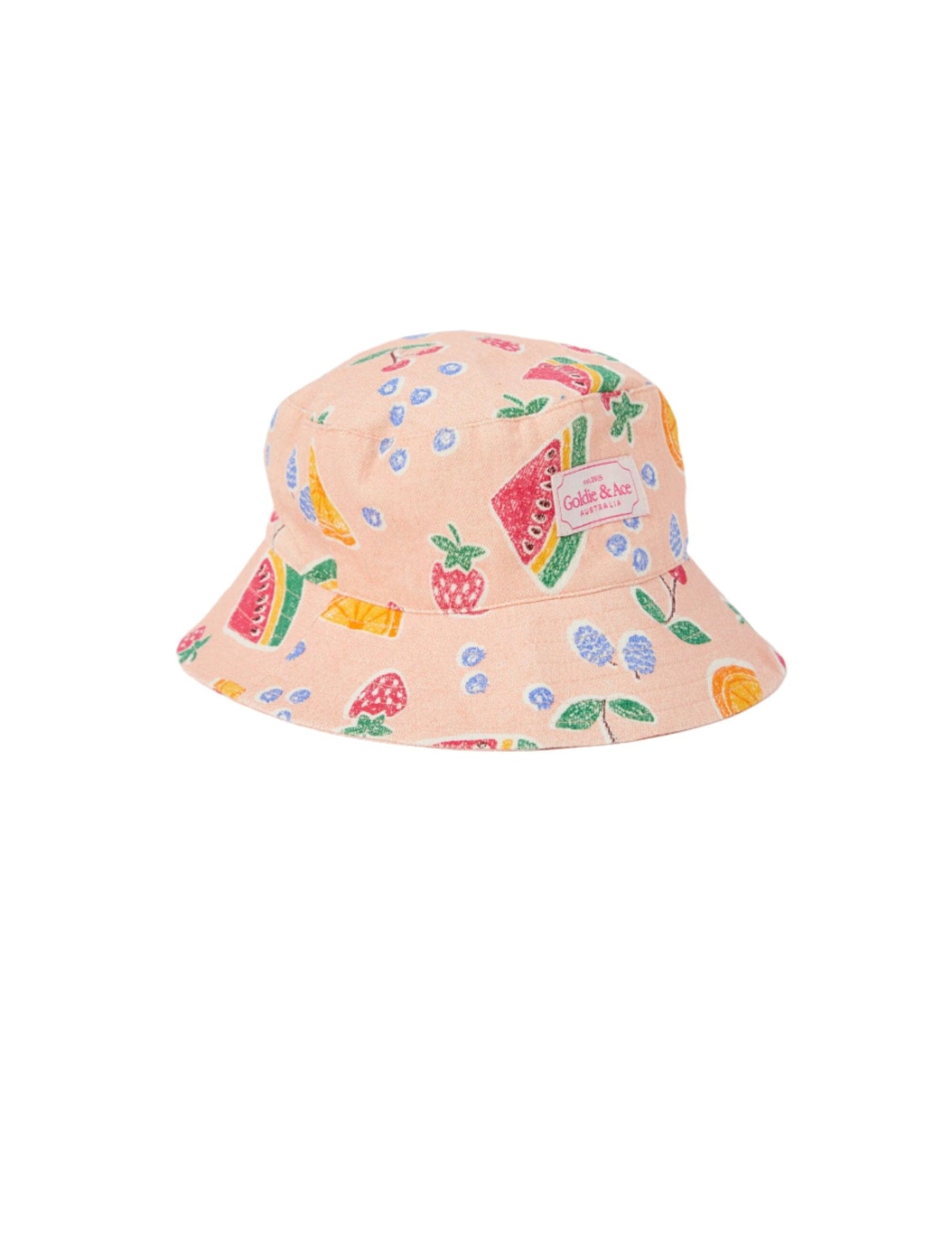 Goldie & Ace - Goldie Fruit Salad Linen Bucket Hat Hats Goldie & Ace 