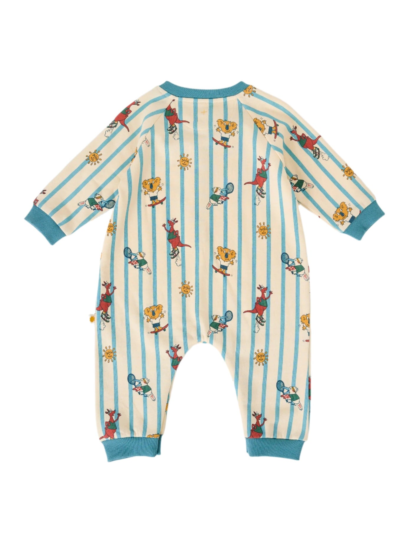 Goldie & Ace - Goldie Squad Relaxed Terry Romper Romper Goldie & Ace 