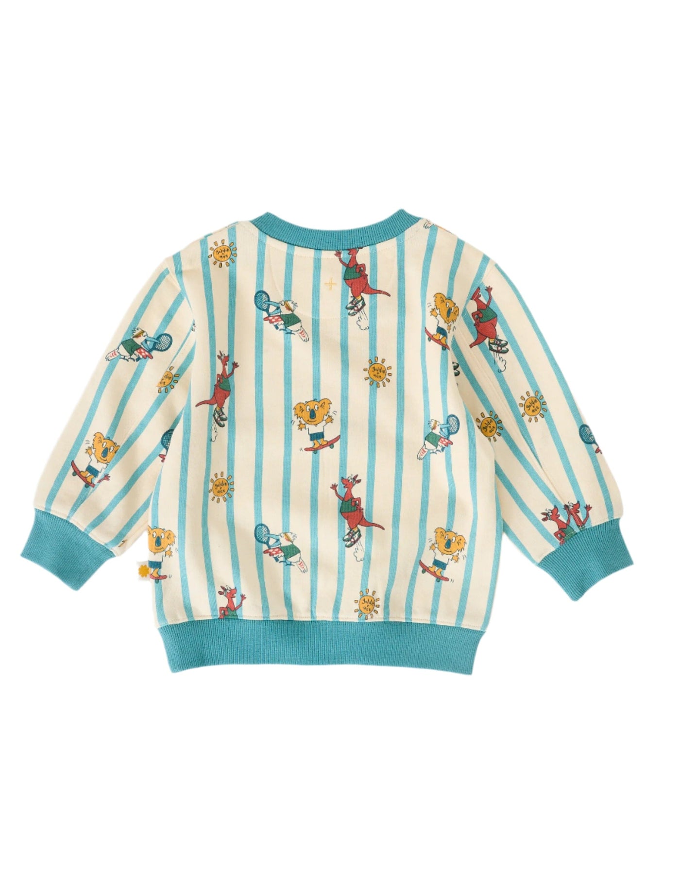 Goldie & Ace - Goldie Squad Relaxed Terry Sweater Jumper Goldie & Ace 