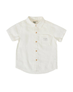 Goldie & Ace - Holiday Linen Blend Shirt