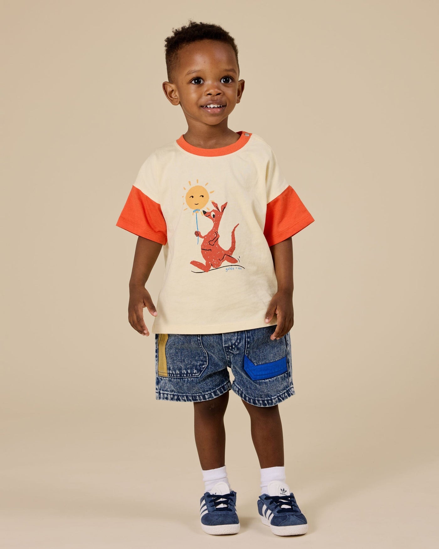 Goldie & Ace - Hop Skip Jump T-Shirt Short Sleeve T-Shirt Goldie & Ace 