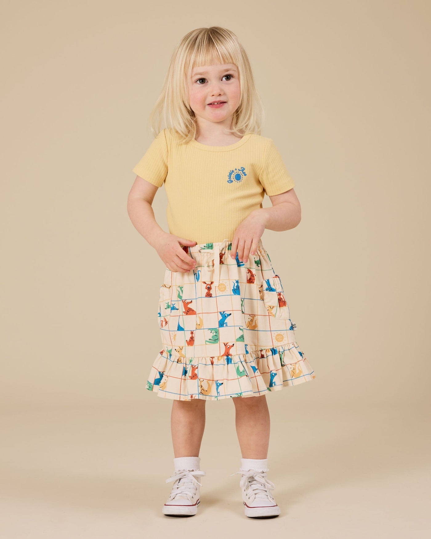 Goldie & Ace - Hopscotch Maya Pocket Skirt Skirts Goldie & Ace 