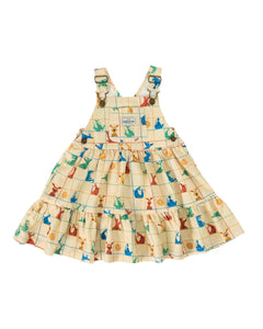 Goldie & Ace - Hopscotch Tully Tiered Pinafore Dress