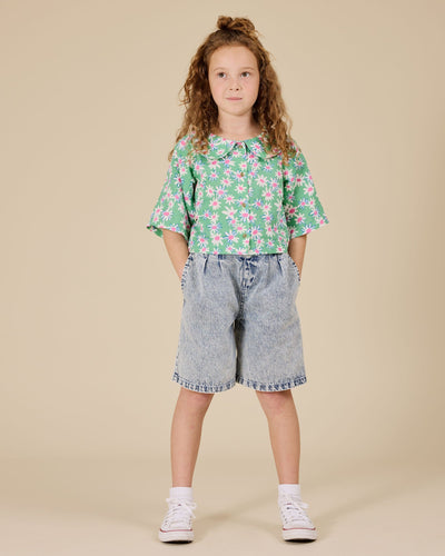Goldie & Ace - Kirby Relaxed Denim Shorts Shorts Goldie & Ace 