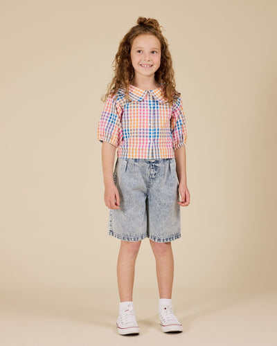 Goldie & Ace - Kirby Relaxed Denim Shorts Shorts Goldie & Ace 