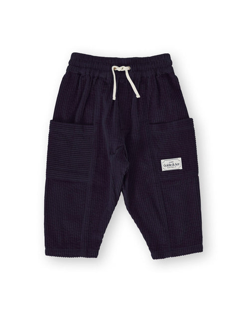 Goldie & Ace - Kit Corduroy Pocket Pant | Navy