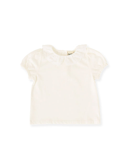 Goldie & Ace - Laura Puff Sleeve Collar Top