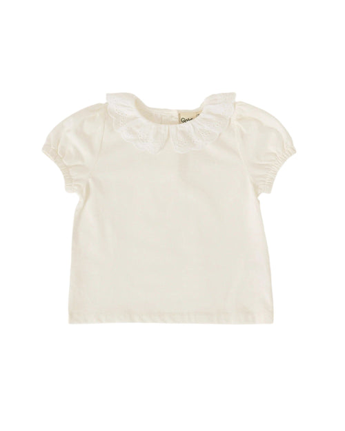 Goldie & Ace - Laura Puff Sleeve Collar Top
