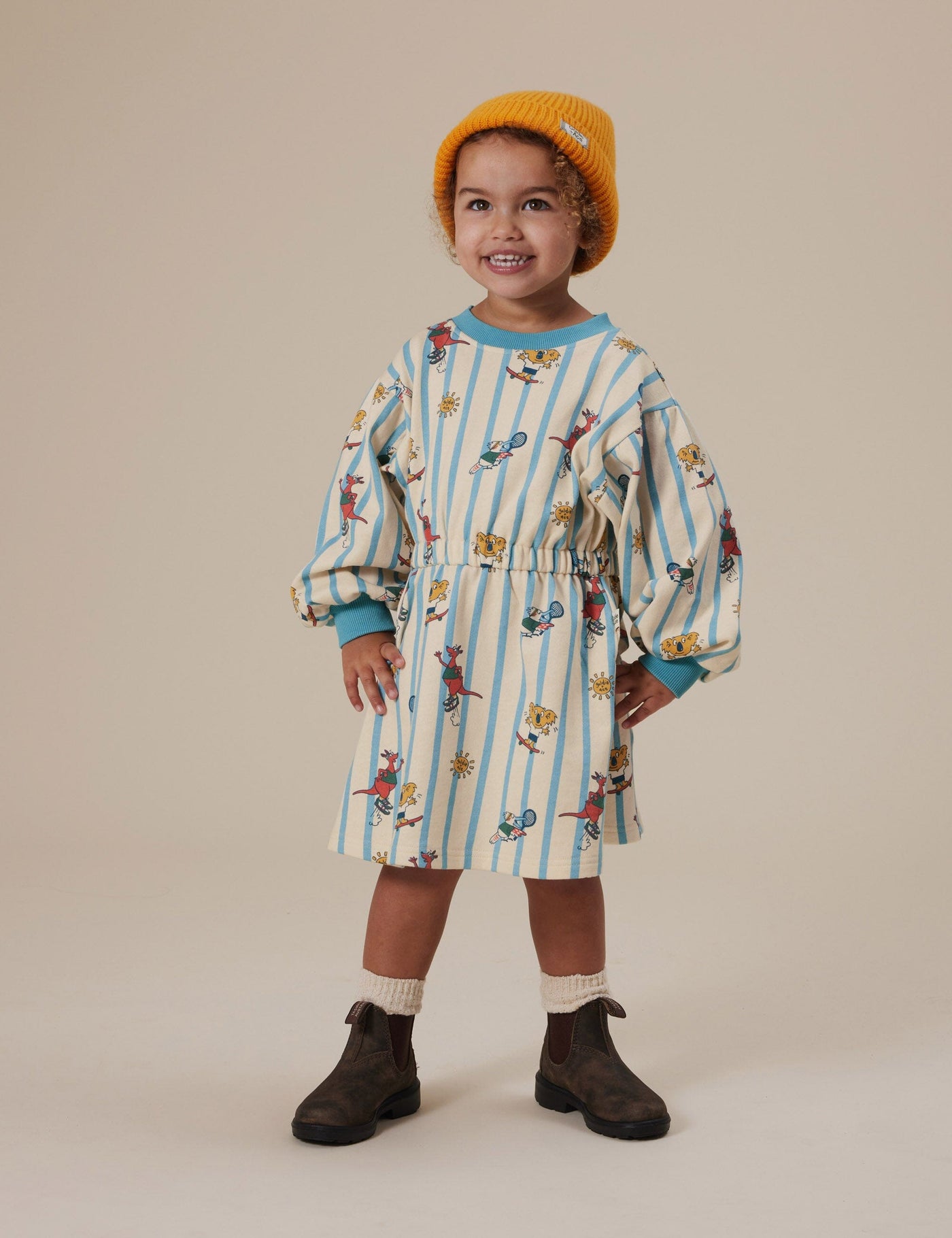 Goldie & Ace - Leah Long Sleeve Dress | Goldie Squad Long Sleeve Dress Goldie & Ace 