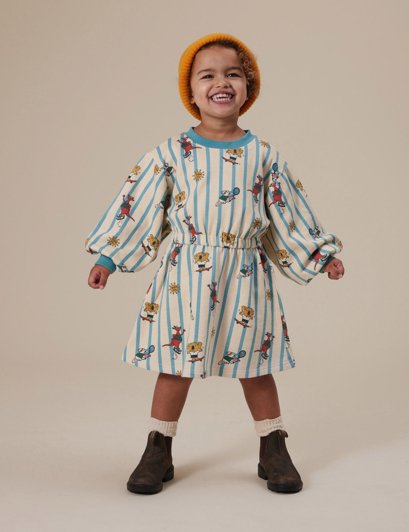 Goldie & Ace - Leah Long Sleeve Dress | Goldie Squad Long Sleeve Dress Goldie & Ace 