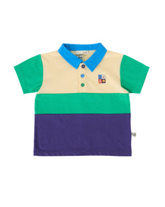 Goldie & Ace - Lewis Colour Block Polo Shirt