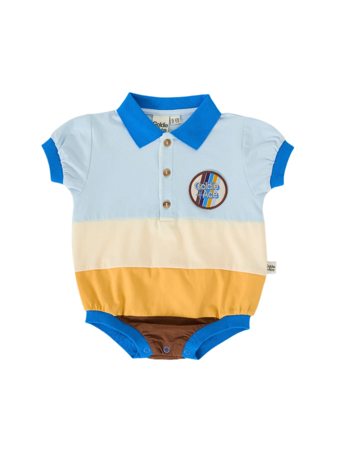 Goldie & Ace - Luca Polo Romper Romper Goldie & Ace 