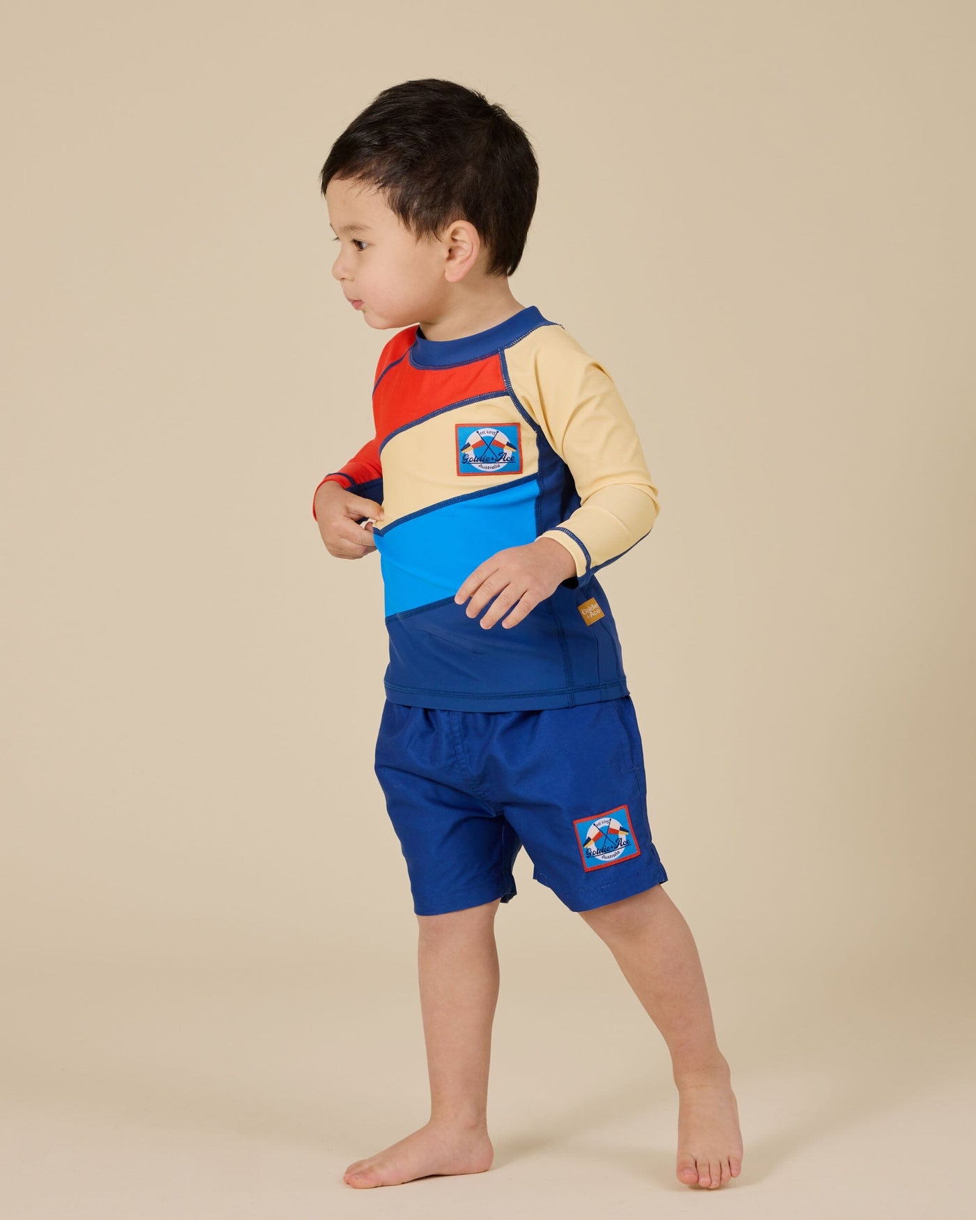 Goldie & Ace - Nautical Flag Board Shorts Boardshorts Goldie & Ace 