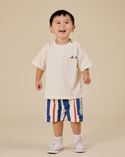 Goldie & Ace - Nautical Flag Oversized T-Shirt Short Sleeve T-Shirt Goldie & Ace 
