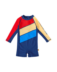 Goldie & Ace - Nautical Flag Short Leg Swimsuit