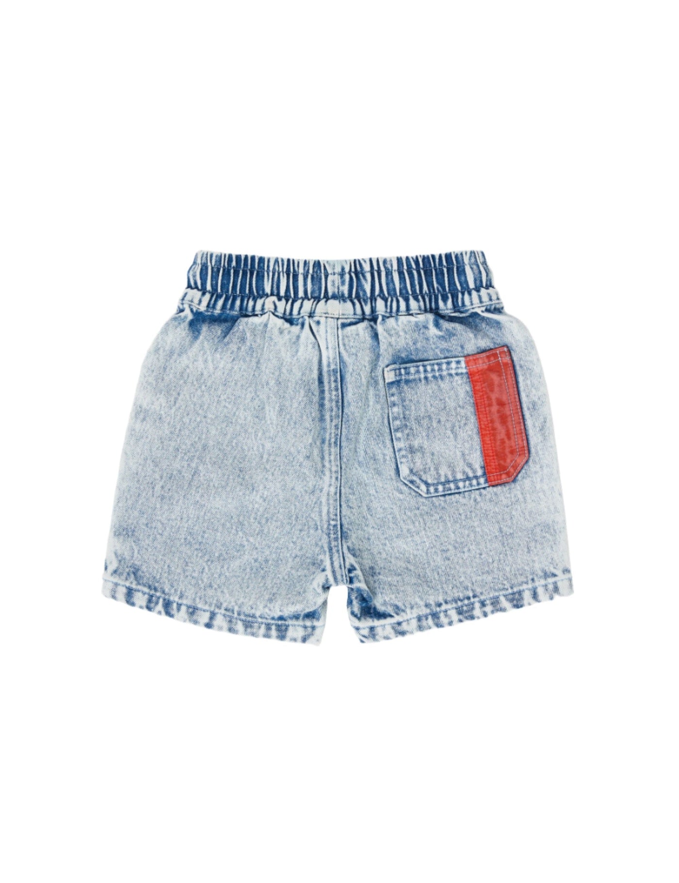 Goldie & Ace - Noah Colour Pop Cargo Denim Shorts Light Denim Shorts Goldie & Ace 