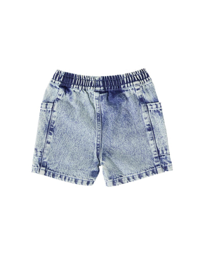 Goldie & Ace - Noah Denim Pocket Shorts | Light Denim Shorts Goldie & Ace 
