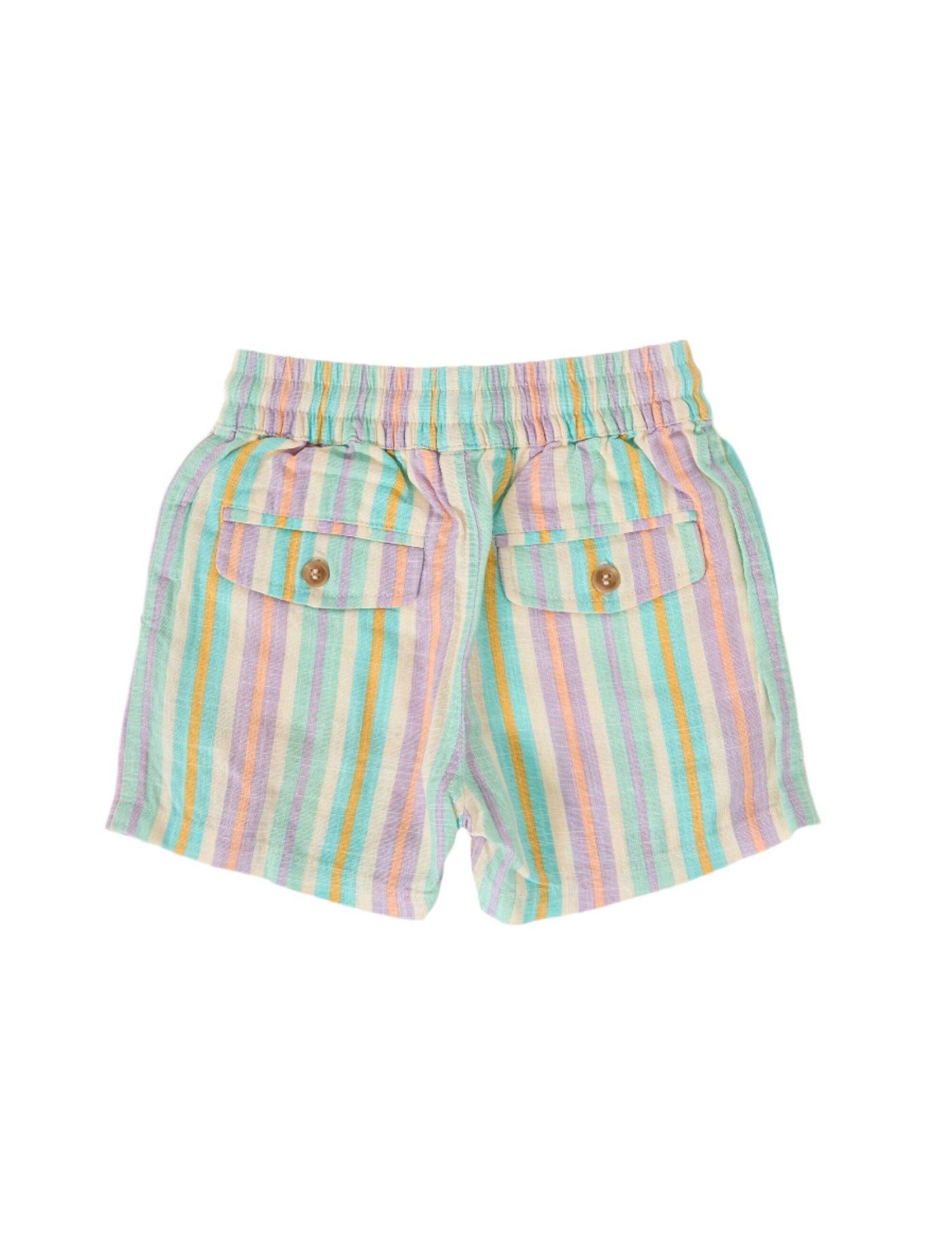 Goldie & Ace - Noah Linen Shorts | Resort Stripe Shorts Goldie & Ace 