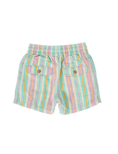 Goldie & Ace - Noah Linen Shorts | Resort Stripe Shorts Goldie & Ace 