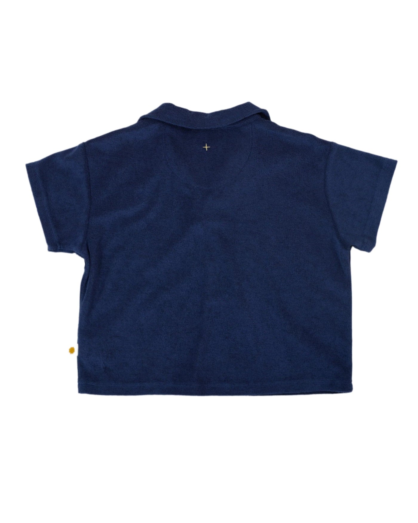 Goldie & Ace - Oversized Terry Polo Short Sleeve Shirt Goldie & Ace 