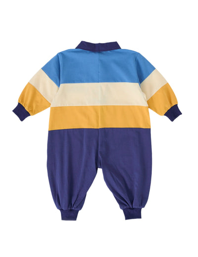 Goldie & Ace - Panelled Rugby Romper Romper Goldie & Ace 