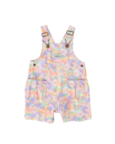 Goldie & Ace - Pastel Bouquet Burton Pocket Overalls Overalls Goldie & Ace 