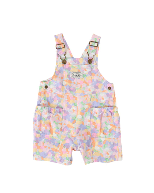 Goldie & Ace - Pastel Bouquet Burton Pocket Overalls
