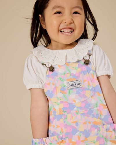Goldie & Ace - Pastel Bouquet Burton Pocket Overalls Overalls Goldie & Ace 
