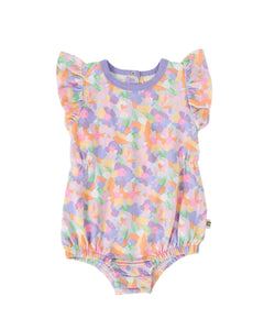 Goldie & Ace - Pastel Bouquet Frill Bubble Romper