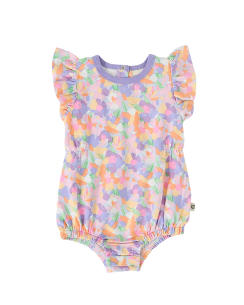 Goldie & Ace - Pastel Bouquet Frill Bubble Romper