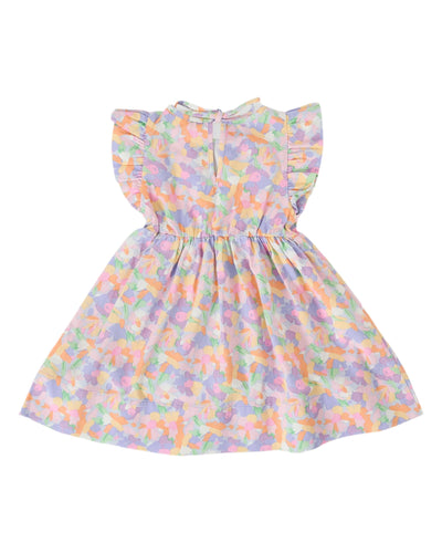 Goldie & Ace - Pastel Bouquet Lyla Dress Short Sleeve Dress Goldie & Ace 