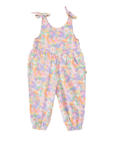 Goldie & Ace - Pastel Bouquet Tiffany Tie Overalls Overalls Goldie & Ace 