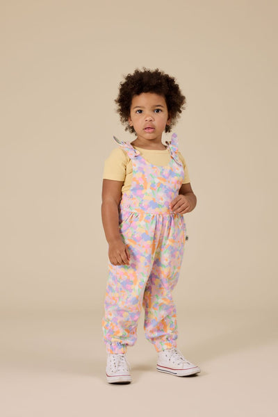 Goldie & Ace - Pastel Bouquet Tiffany Tie Overalls Overalls Goldie & Ace 