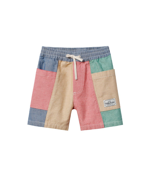 Goldie & Ace - Patchwork Noah Pocket Shorts