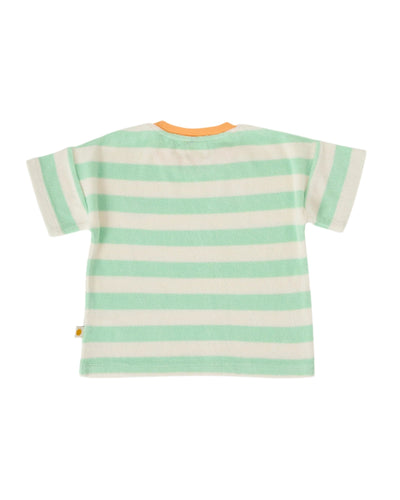 Goldie & Ace - Peas In A Pod Stripe T-Shirt Short Sleeve T-Shirt Goldie & Ace 
