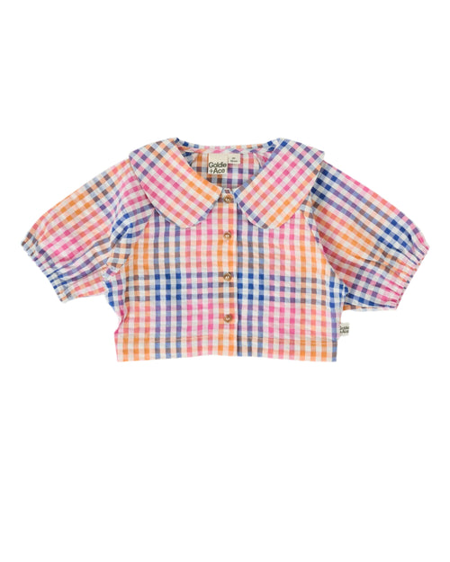 Goldie & Ace - Rainbow Gingham Beatrice Blouse