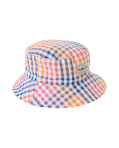 Goldie & Ace - Rainbow Gingham Bucket Hat