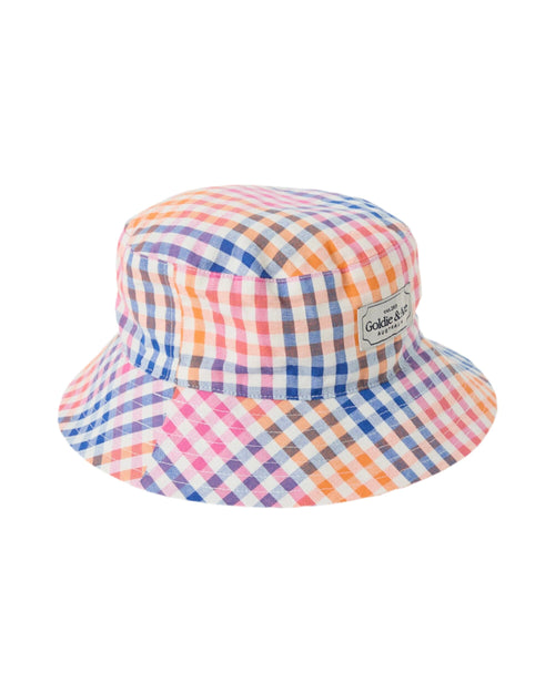 Goldie & Ace - Rainbow Gingham Bucket Hat