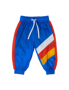 Goldie & Ace - Retro Lightweight Sporty Pants Deep Blue