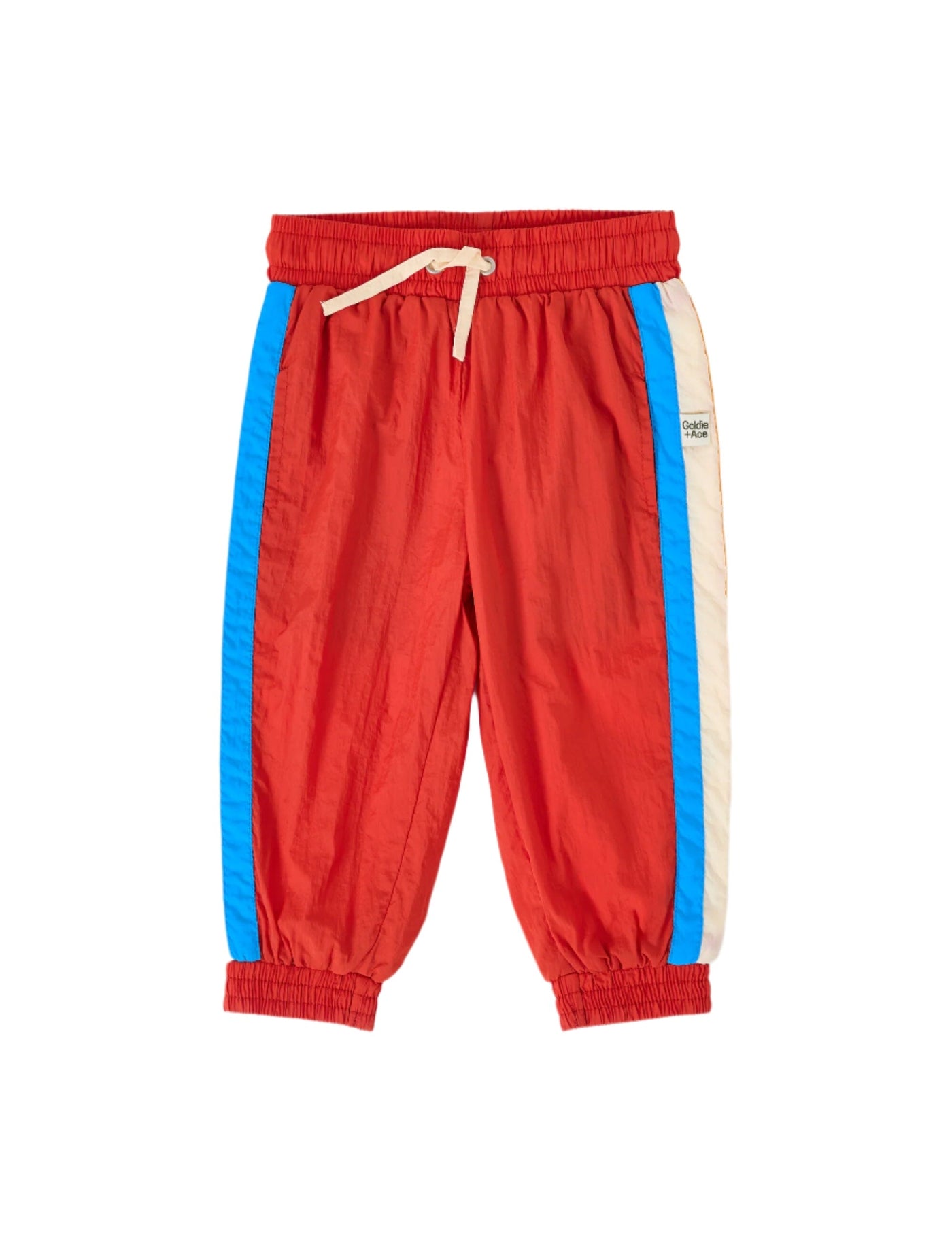 Goldie & Ace - Retro Lightweight Sporty Pants | Red Pants Goldie & Ace 